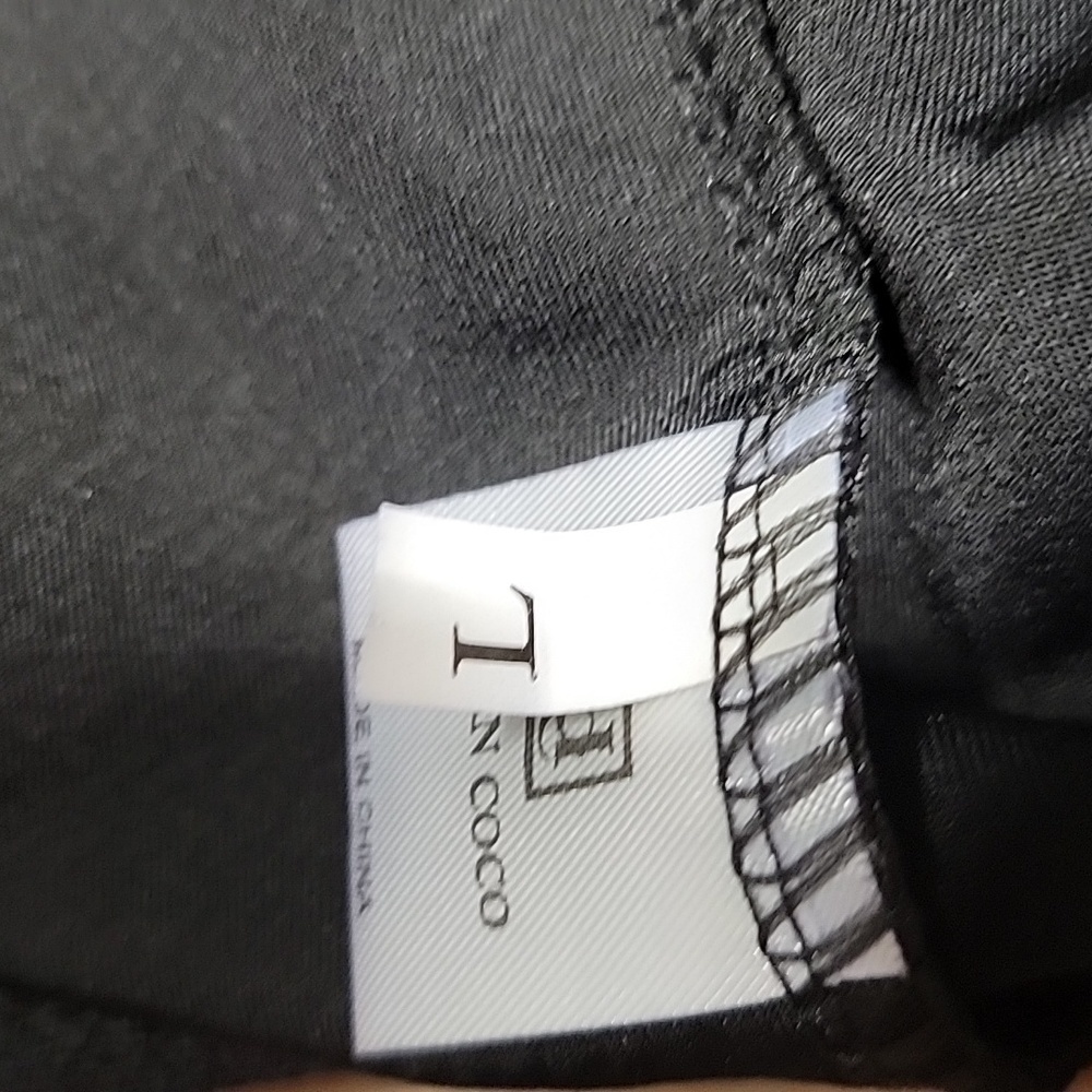 Urban Coco Size L Skater Style Black Skirt, NEW with Tag - Picture 9 of 10